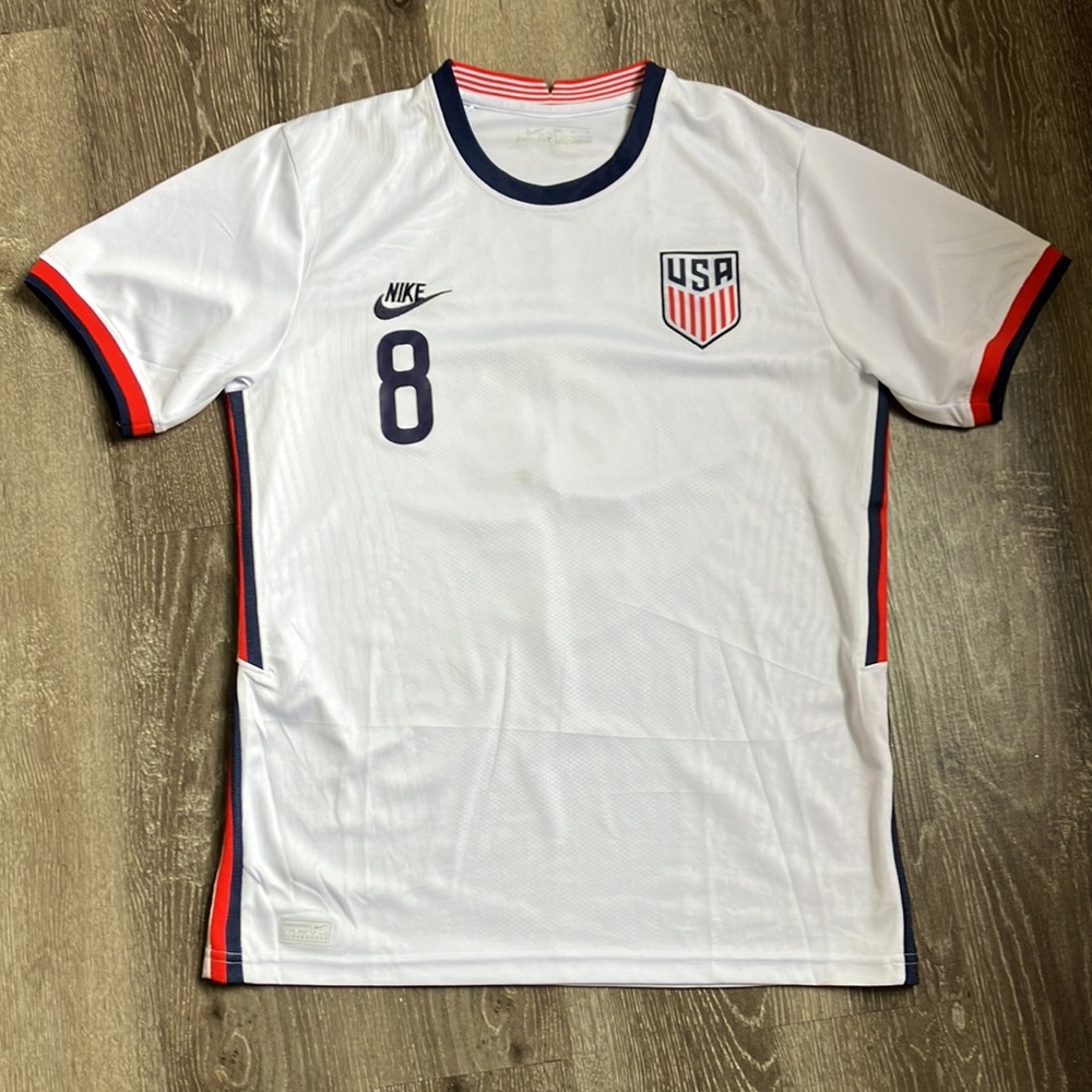 Nike Weston McKennie #8 United States Men's National Team (USMNT) soccer jersey.